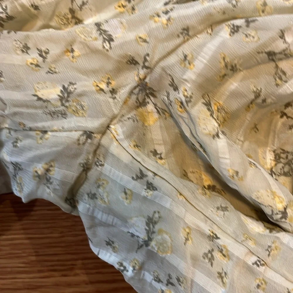 Free People Emmaline Tiered Pull-On Pants Size Small NWT